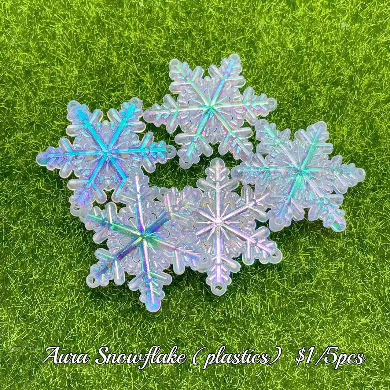 Aura Snowflake(plastics)5pcs(CSM11)