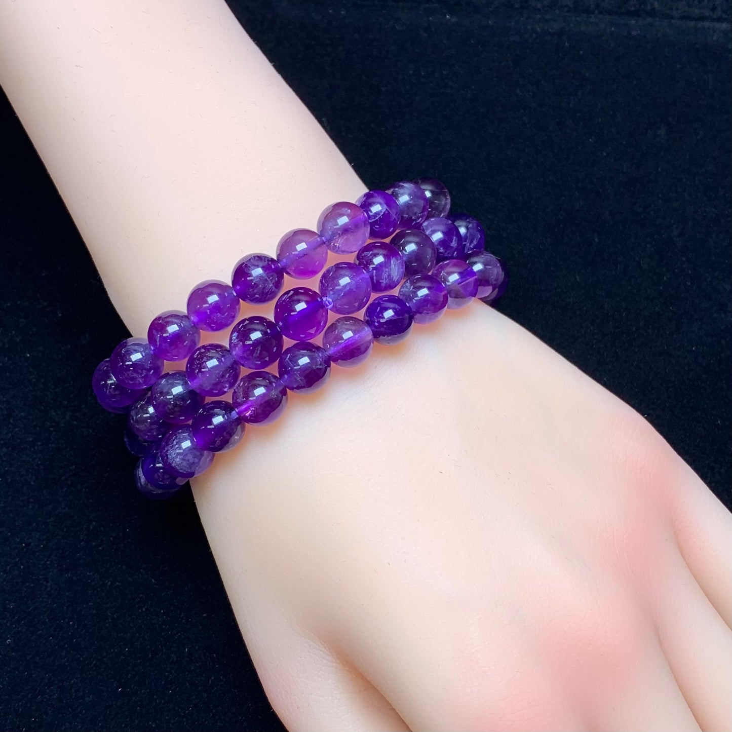 Amethyst bracelet 8mm1pc(SL933)