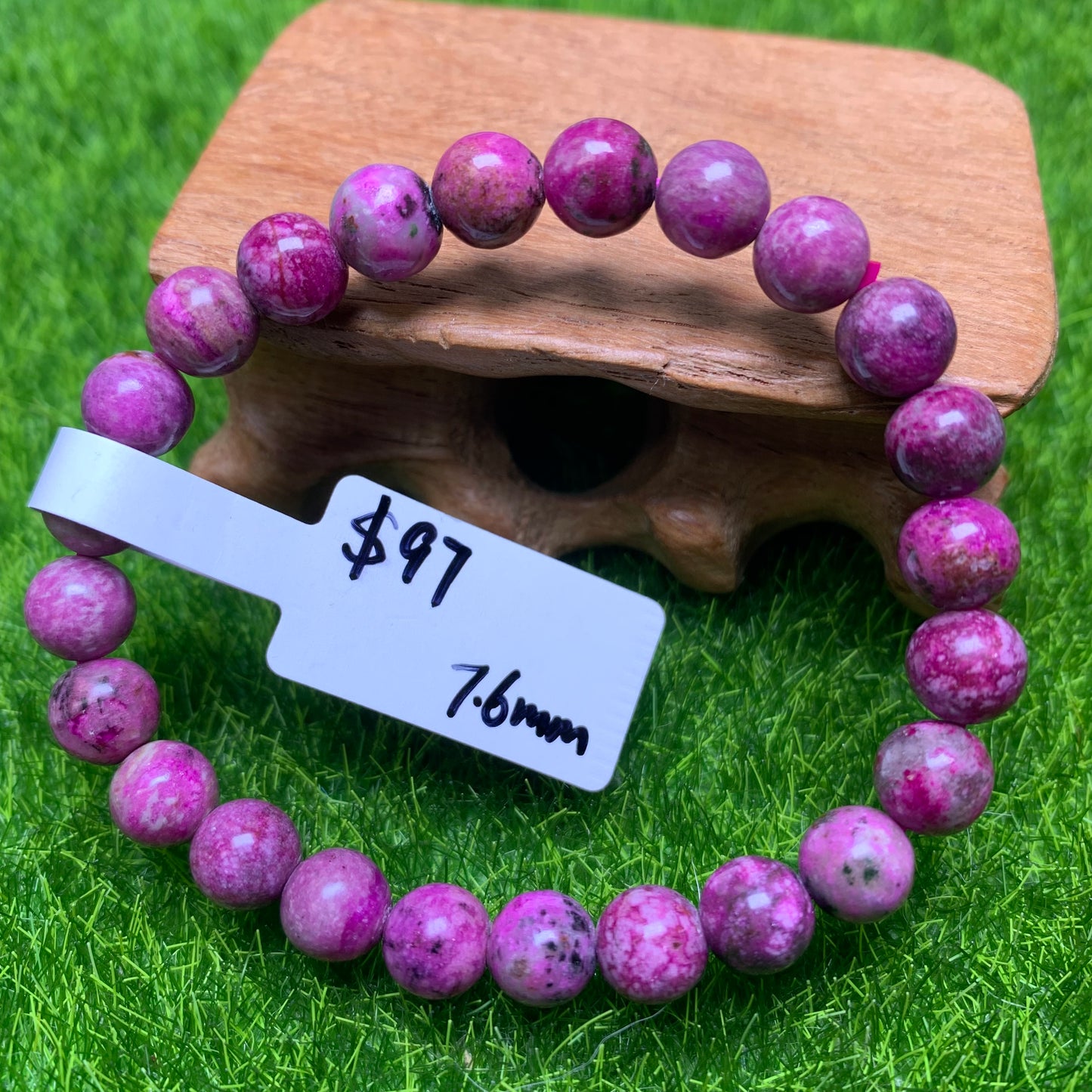 Pink Sugilite/Cobaltocalcite-Top Grade-Best Quality Bracelet Travis/Felicity