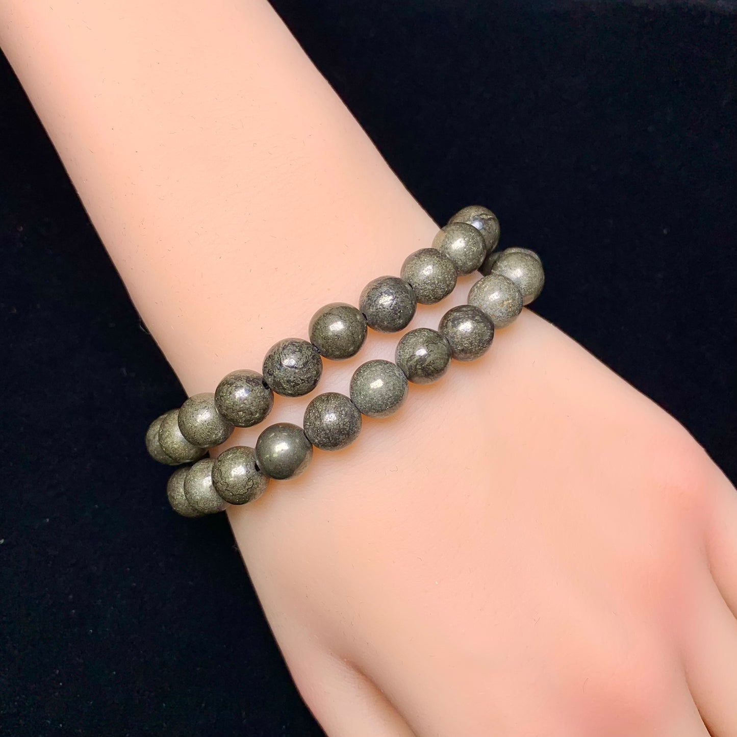 Chalcopyrite Bracelet 8mm 1pc (SL200)