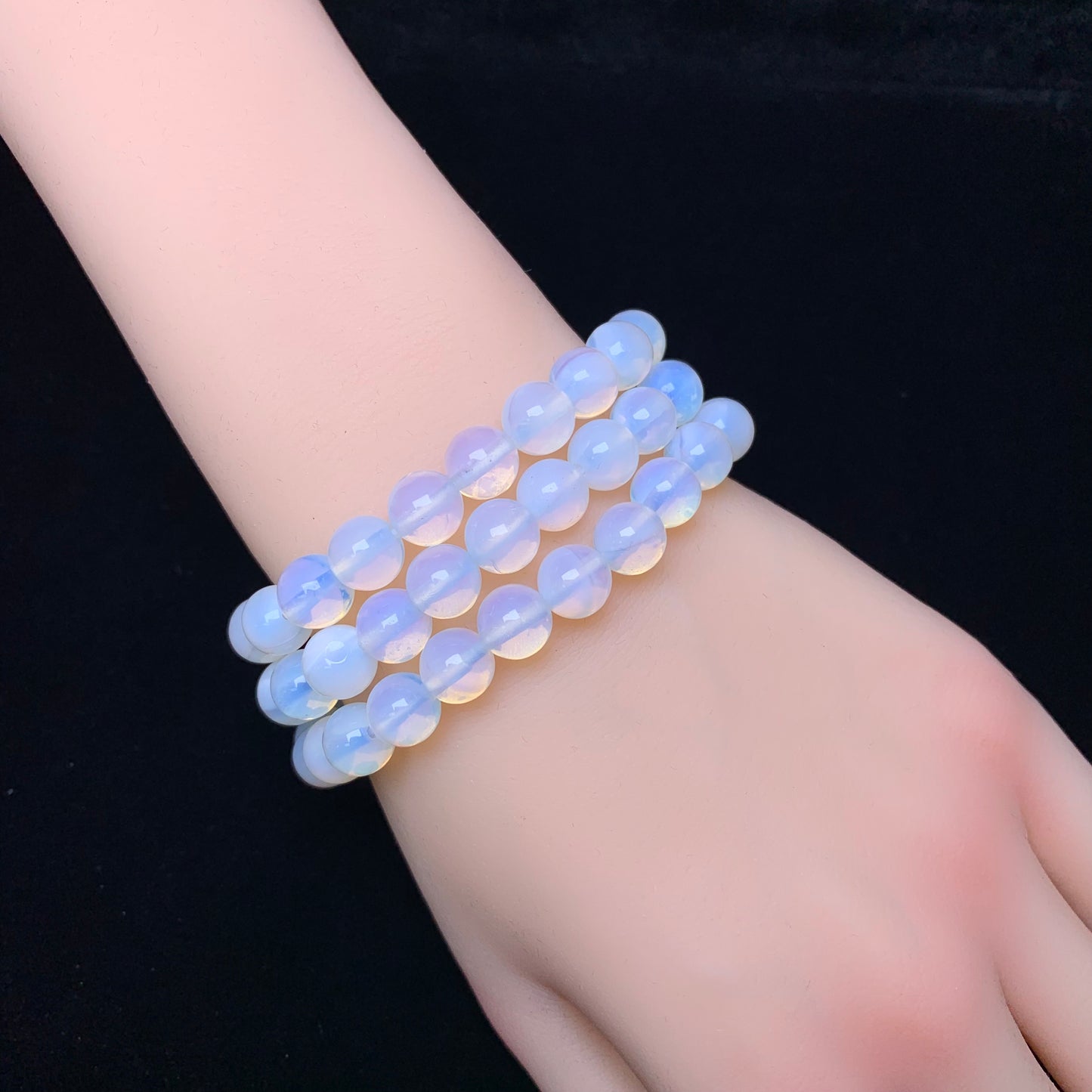 Opalite(man-made) bracelet 8mm 1pc(SL266)