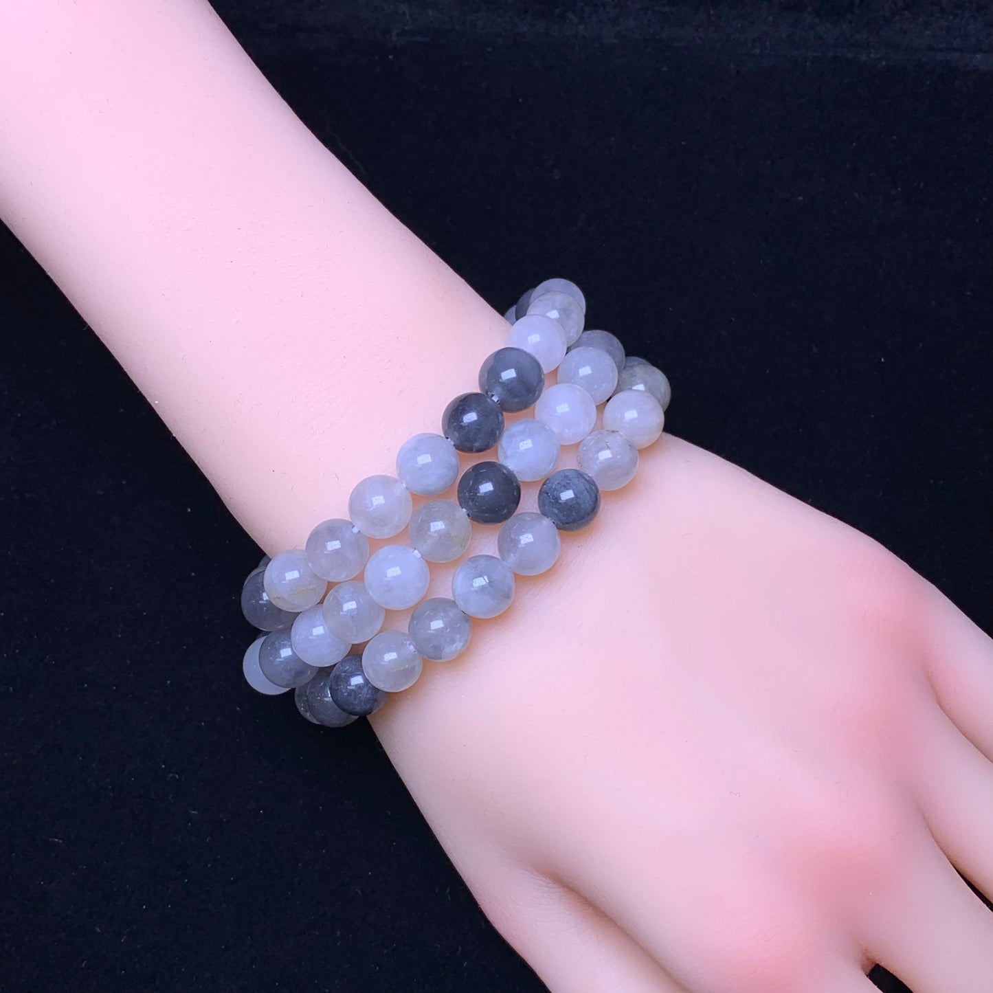 Cloud quartz Bracelet 8mm 1pc (SL246)