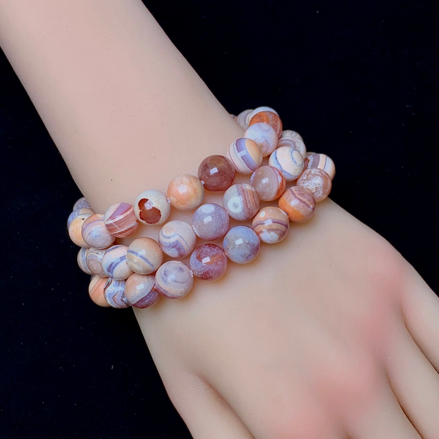 Medicine agate bracelet 10mm 1pc(SL364)