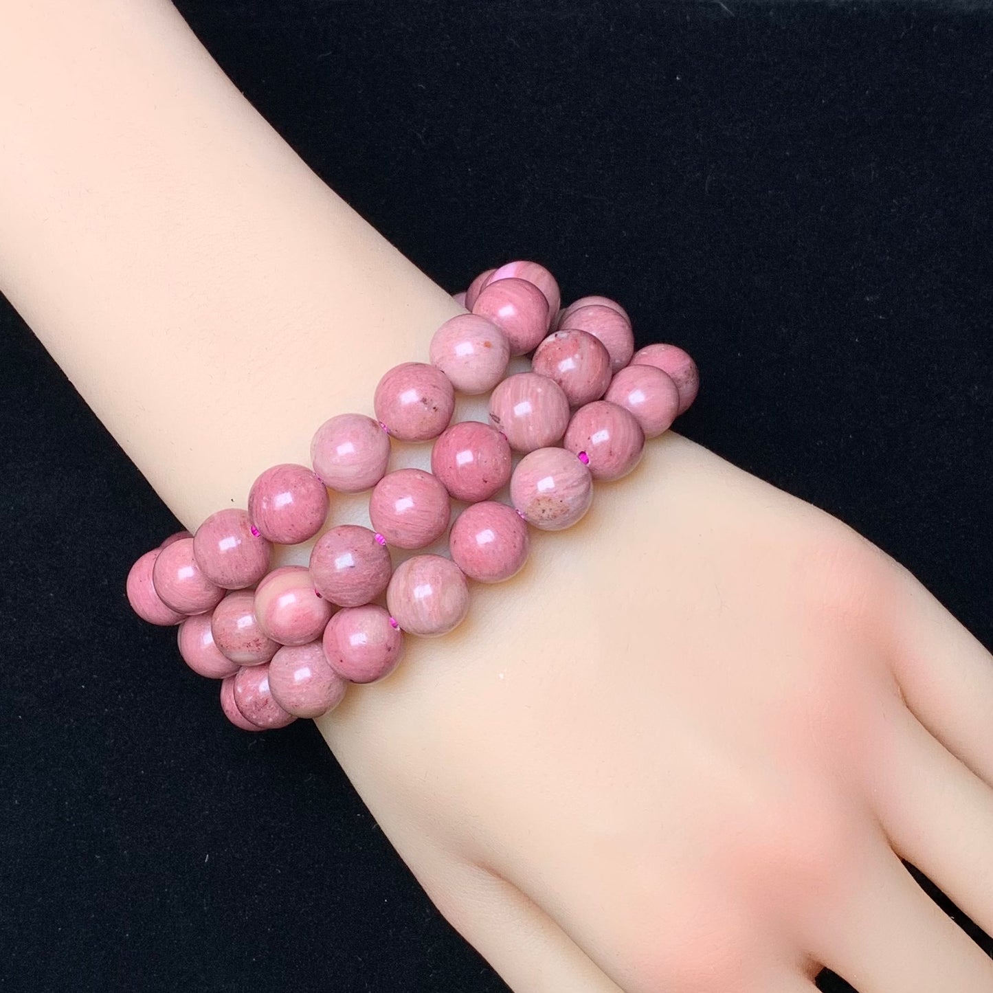 Pink lace jasper bracelet 10mm 1pc(SL365)