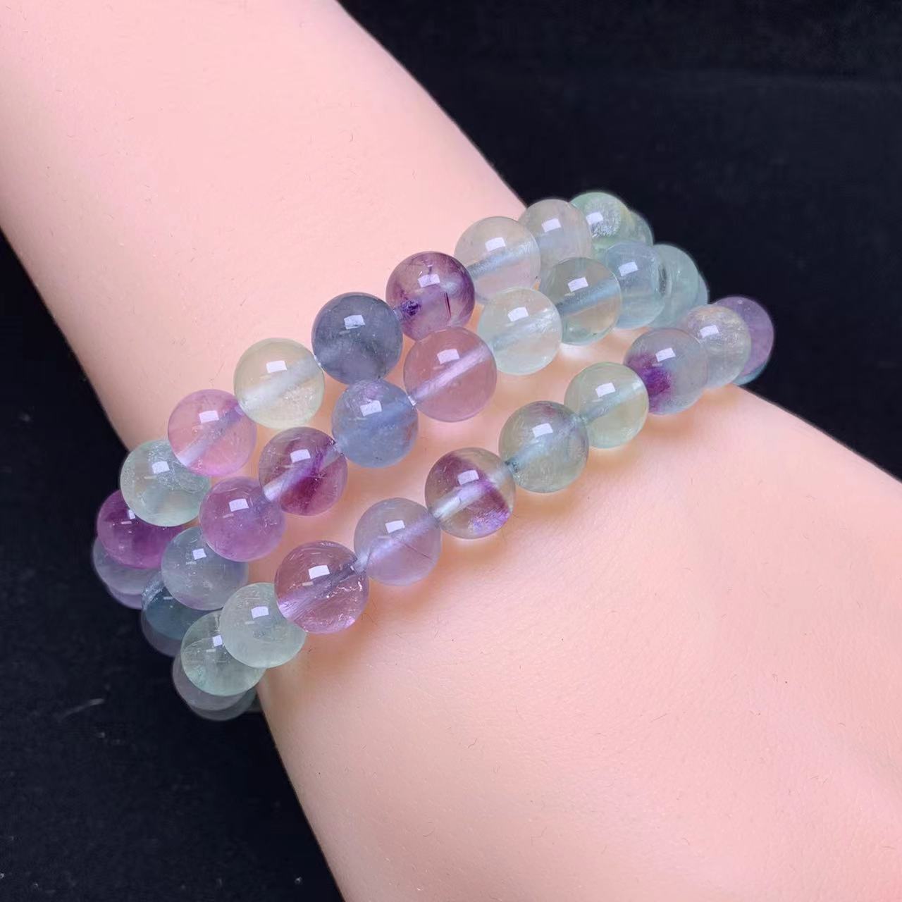 Fluorite Bracelet 8mm 1pc (SL452)