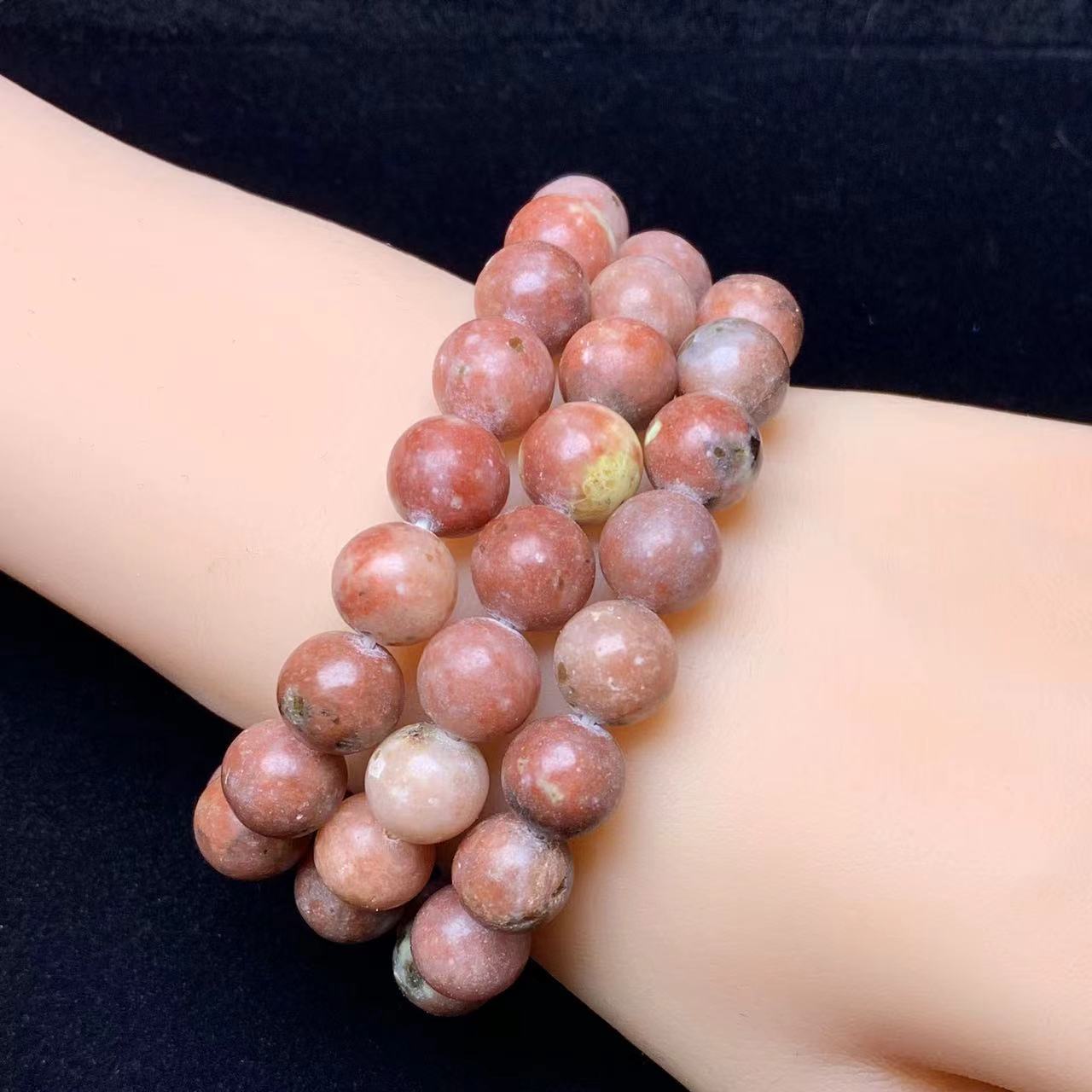 Golden Mica Bracelet 10mm 1pc (SL524)