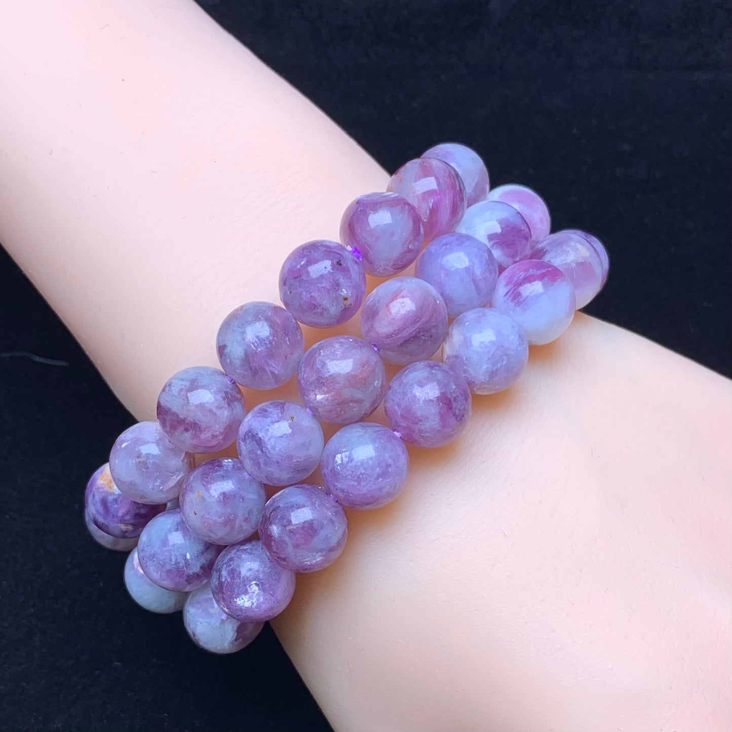 Purple Emerald Quartz Bracelet 10mm 1pc (SL592)