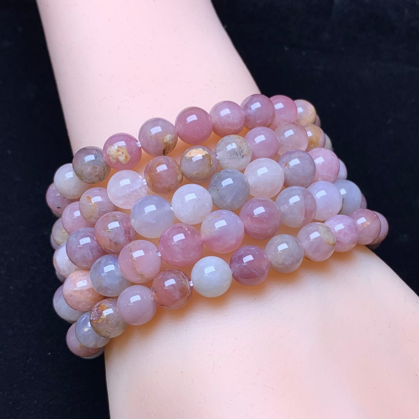 Lavender Rose Quartz Bracelet 8mm 1pc(SL636)