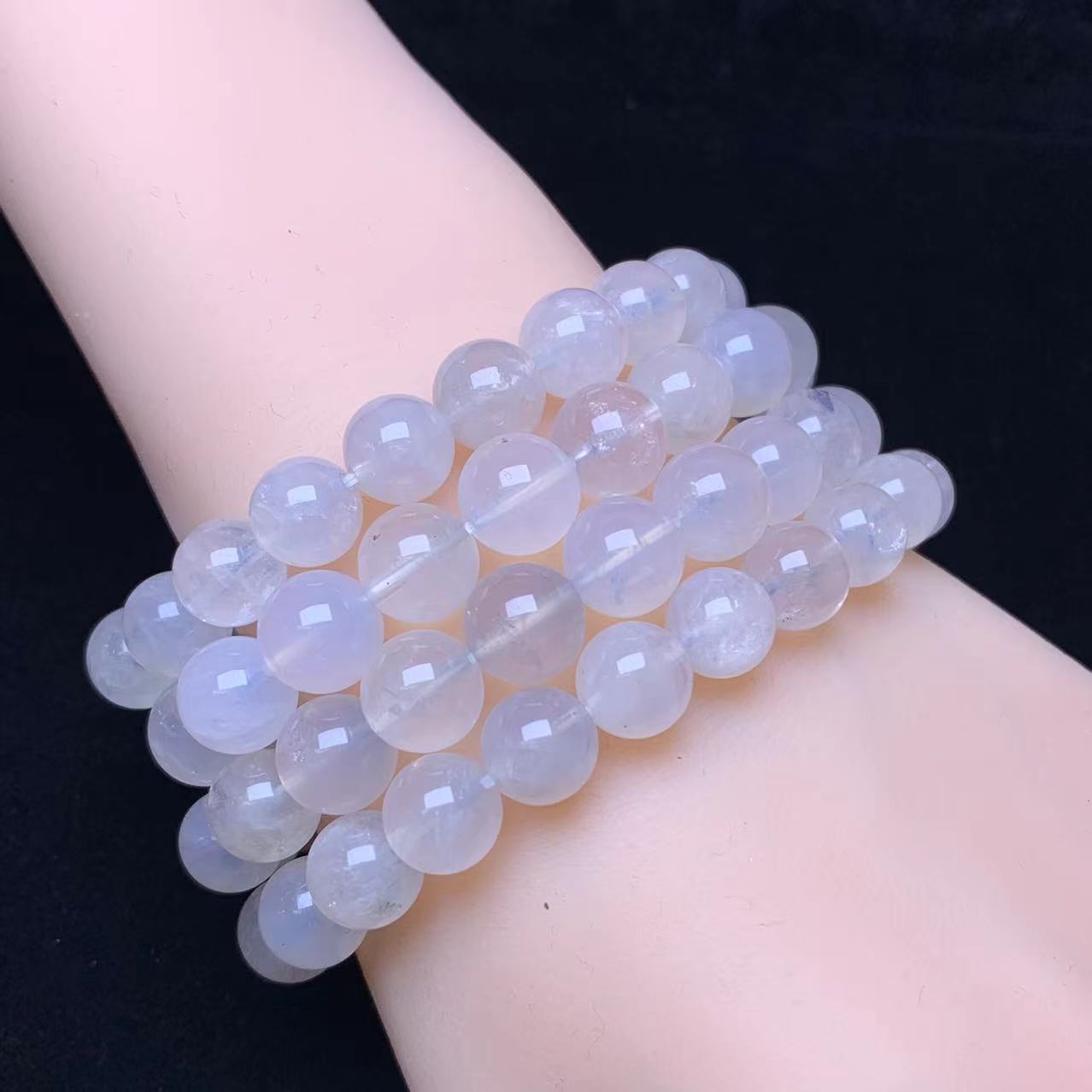Purple jade quartz Bracelet 9mm 1pc (SL647)