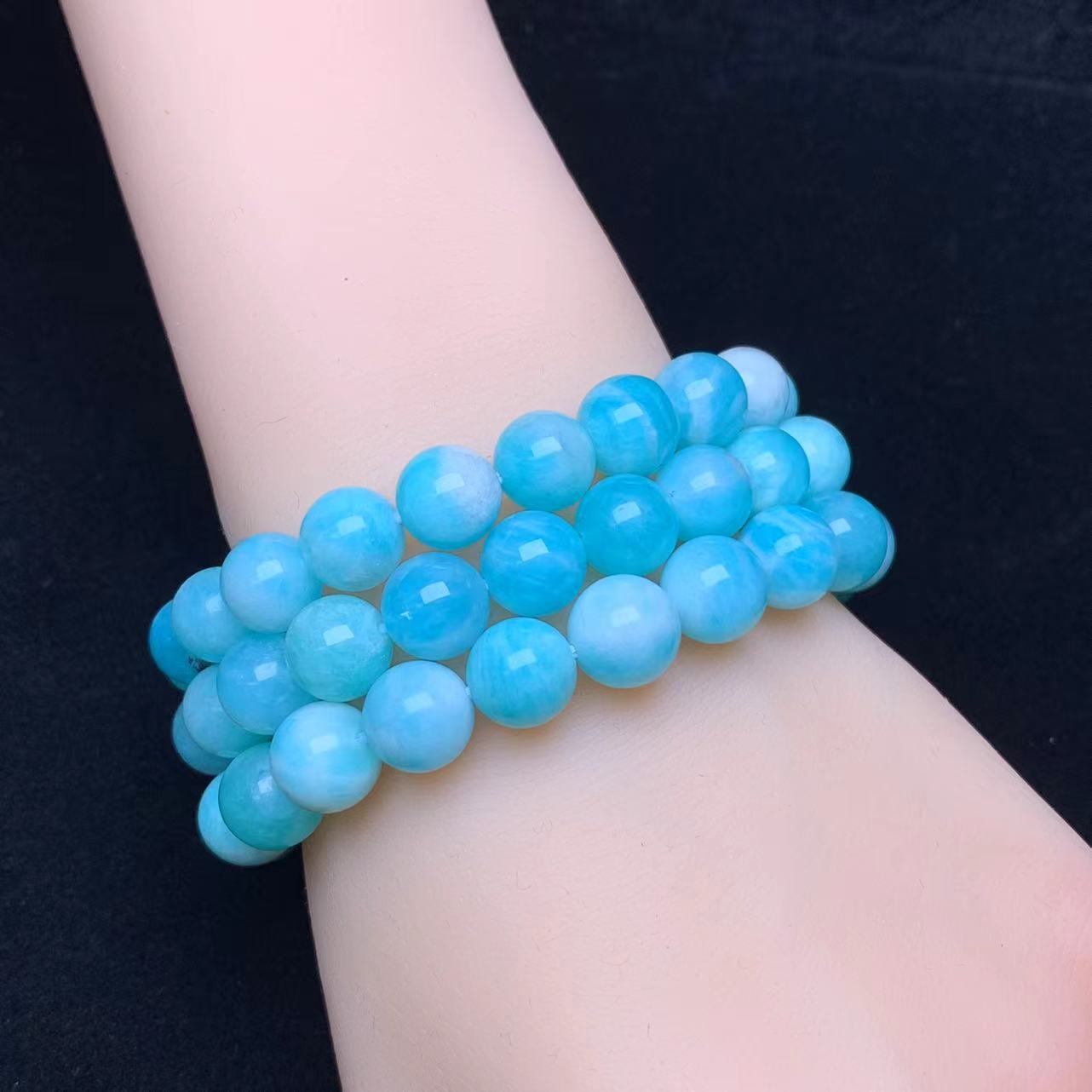 Amazonite Bracelet 9mm 1pc (SL644)