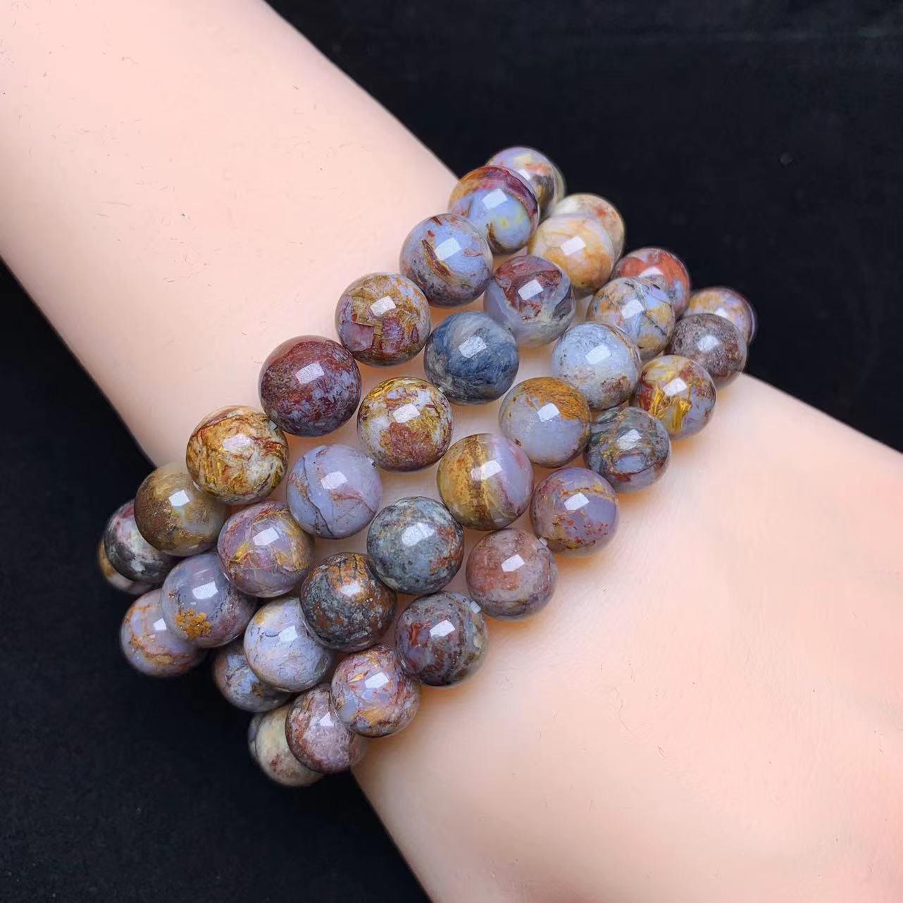 Pietersite Bracelet 9mm 1pc (SL653)