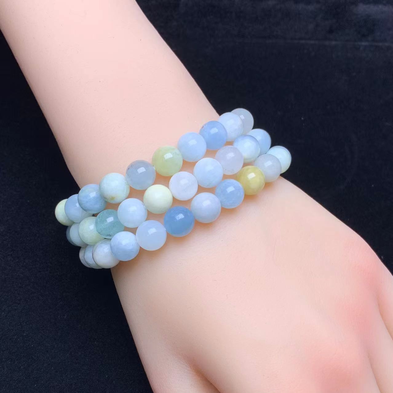 Morganite Bracelet 8mm 1pc (SL658)