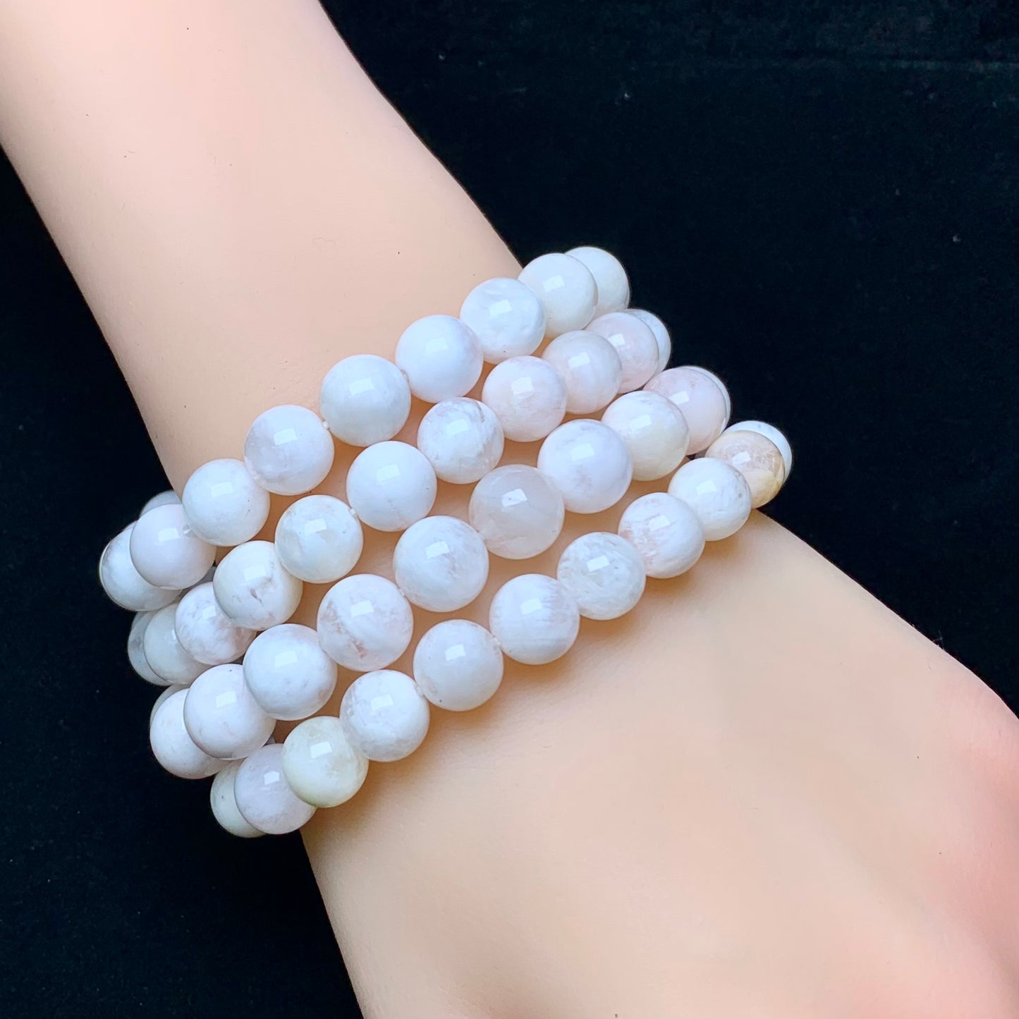 Snowflake Garden quartz bracelet 9mm 1pc(SL665)