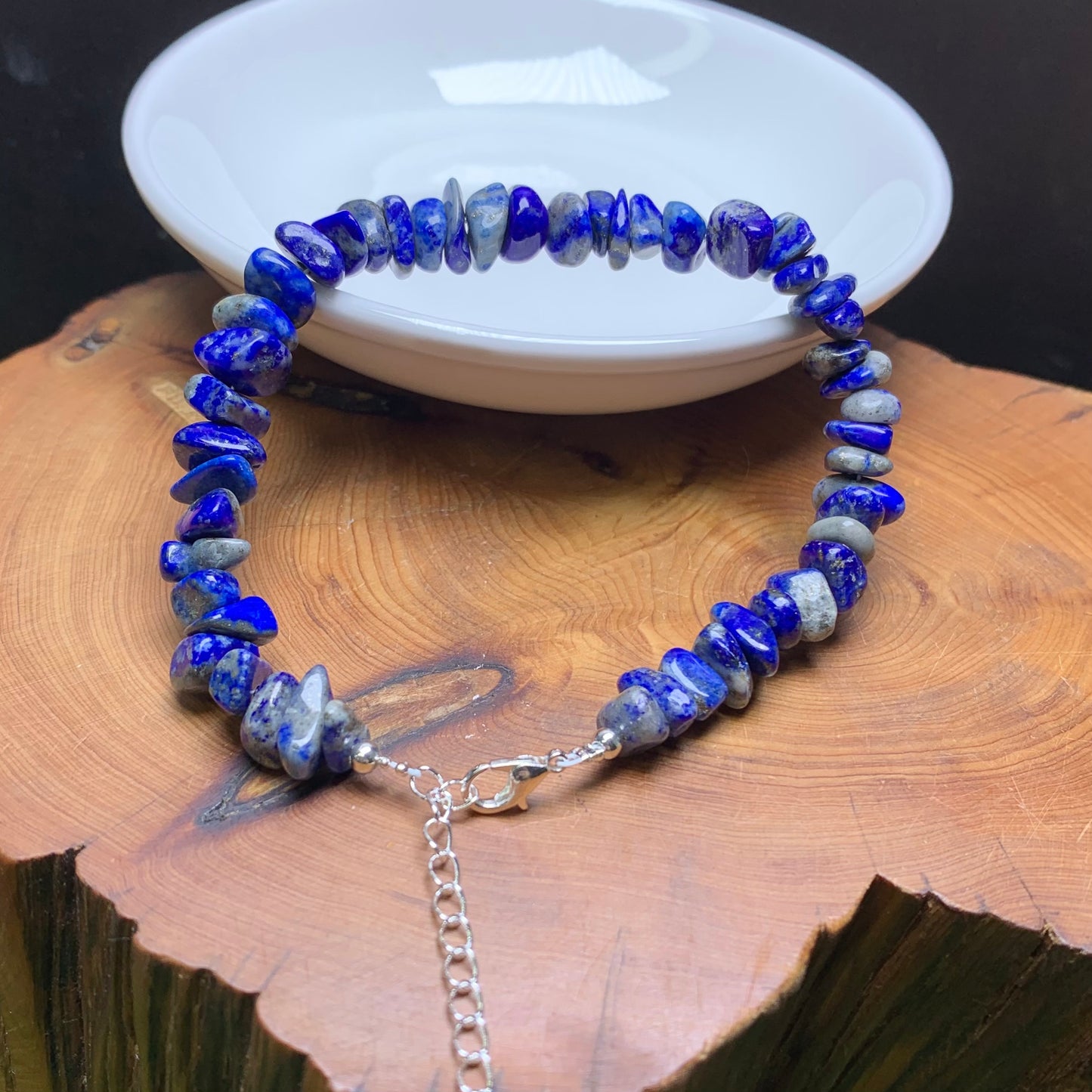 Lapis chip bracelet 2pcs(SL800)