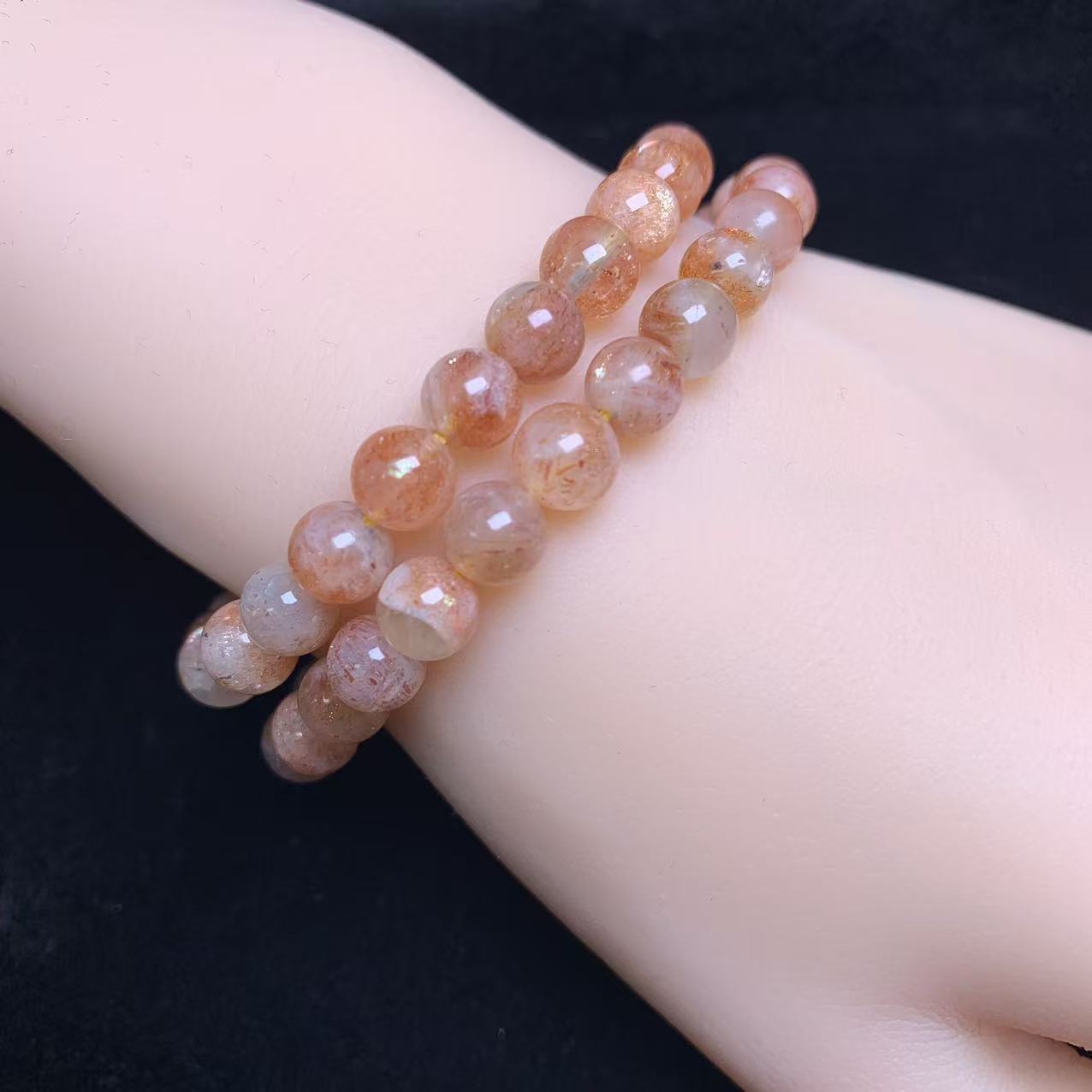 Sunstone bracelet 7mm 1pc (SL1008)