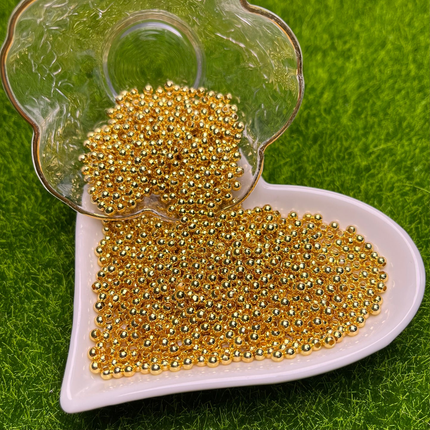 Golden spacer 1000pcs 2mm/3mm/4mm