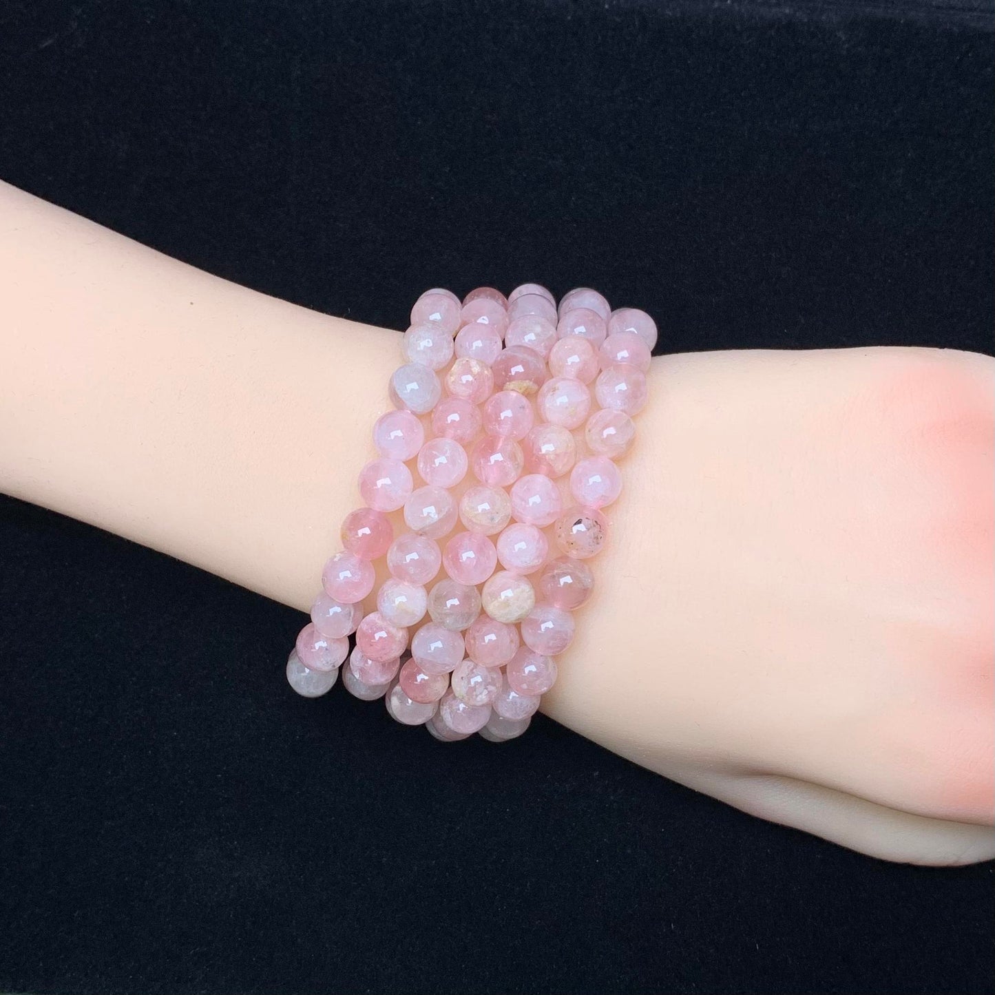 Madagascar rose quartz bracelet 7mm 1pc (SL69)