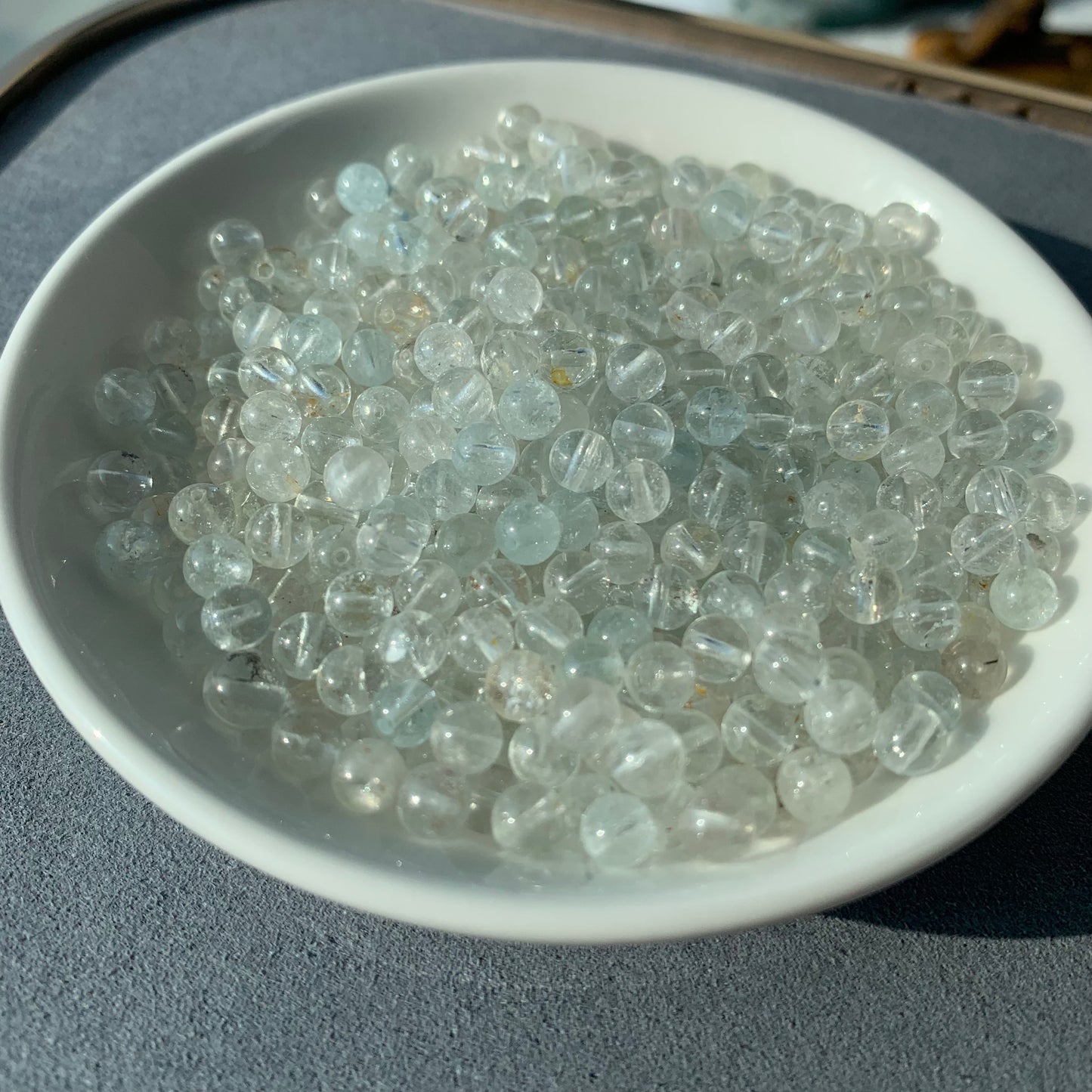 Switzerland Topaz bead 240pcs_ 5mm/11spoon (VIP90)