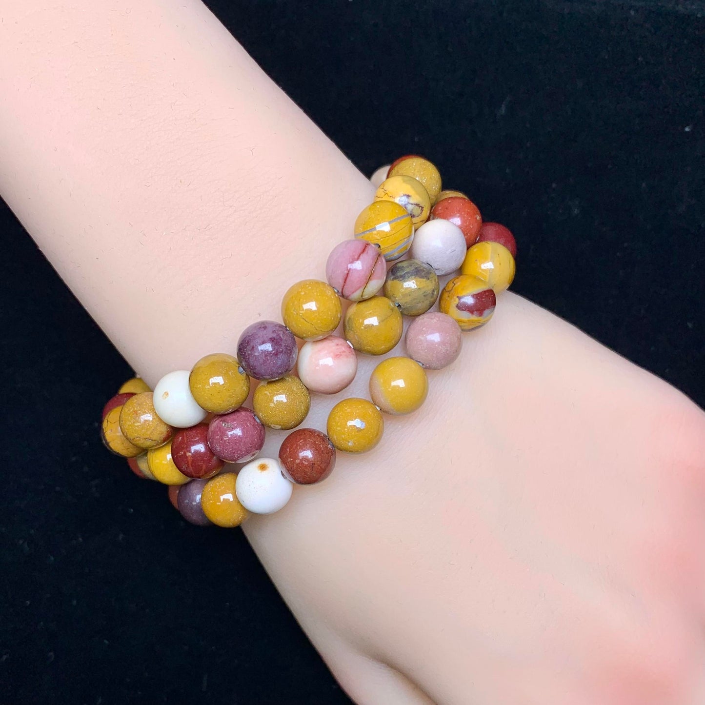 Mookite Jasper bracelet 8mm 1pc (SL136)