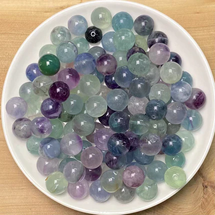 Fluorite bead 108pcs_ 1 bowl 10mm(TEN42)