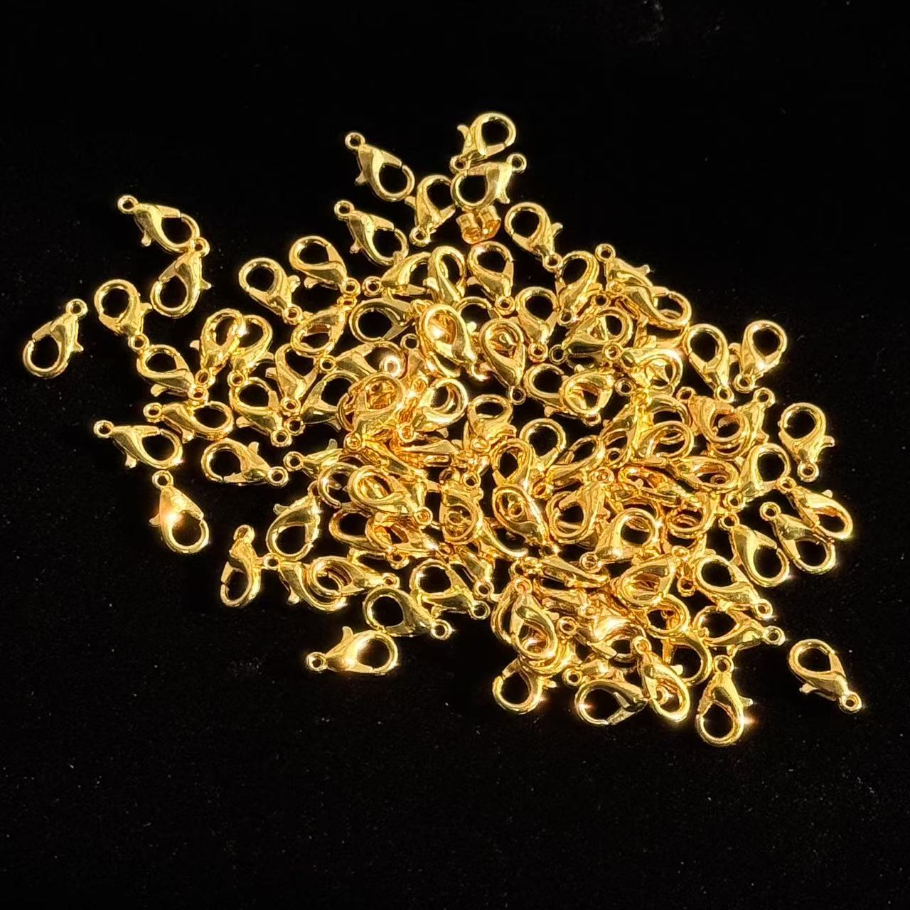 Lobster clasps(golden color) 100pcs