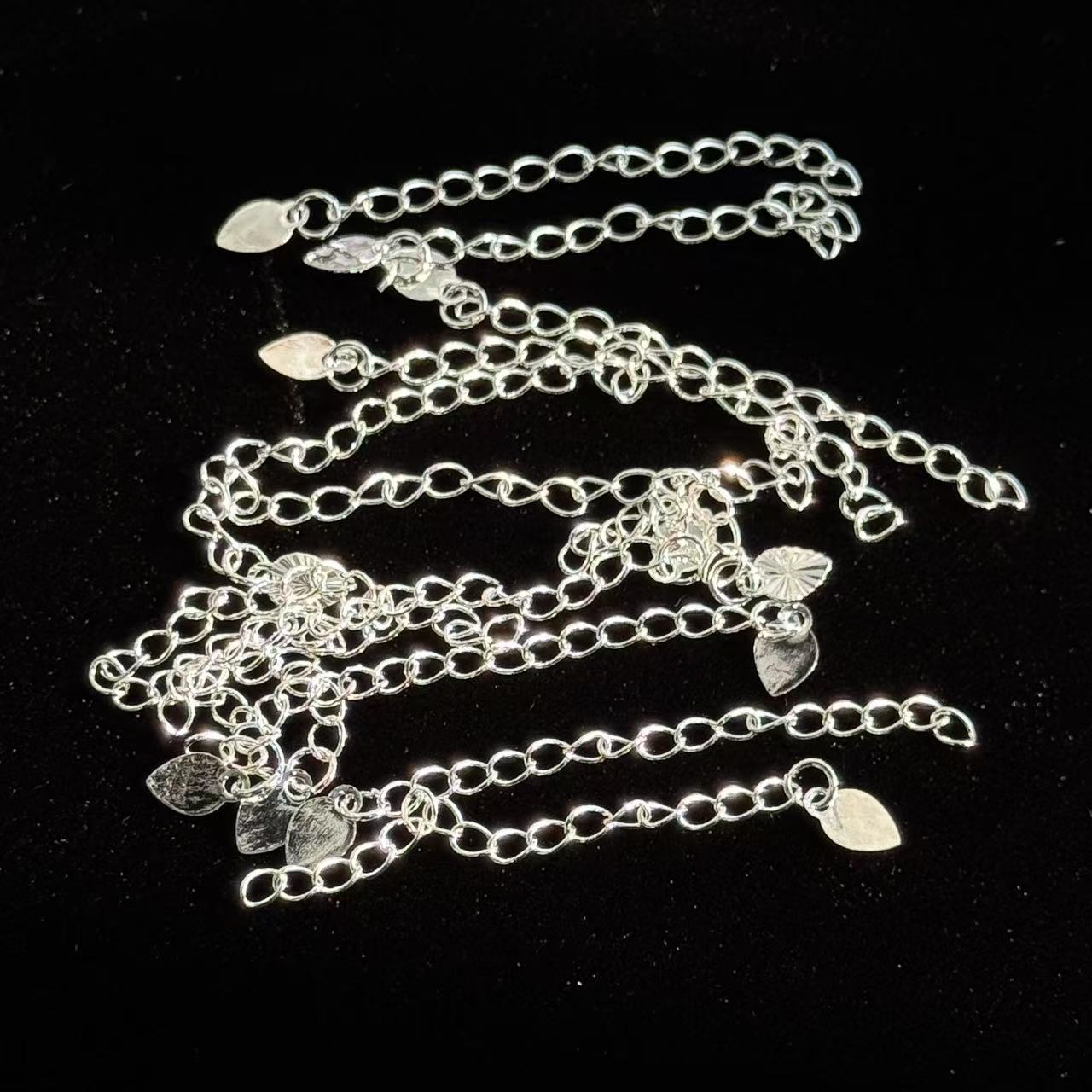 Extension Chain(silver color) 30PCS 6cm/pc