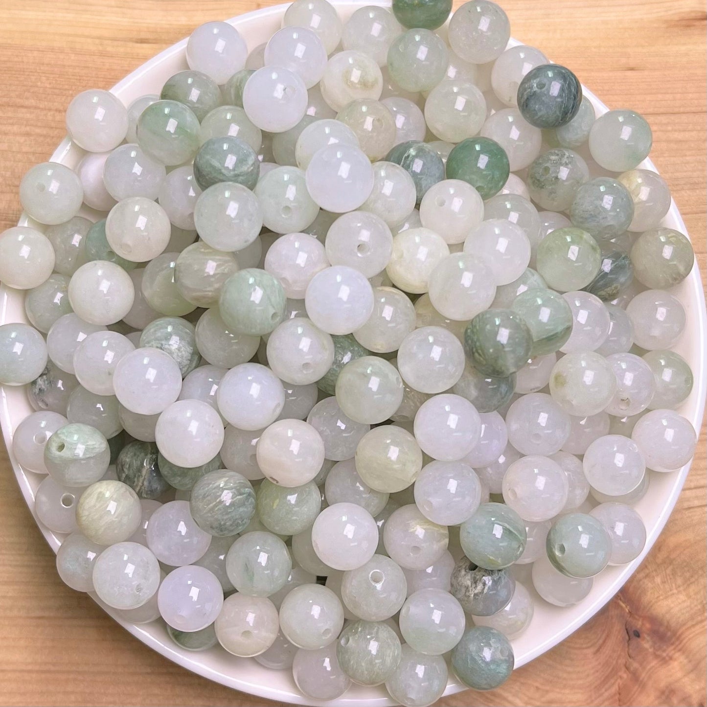 Tea Jasper BUY 1 GET 1 FREE bead 132pcs_ 8mm 1 bowl(BOGO30)