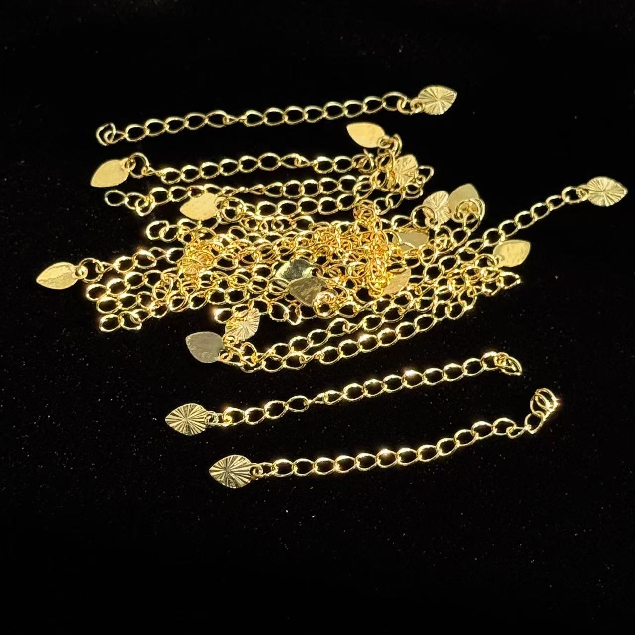 Extension Chain(golden color) 30PCS 6cm/pc