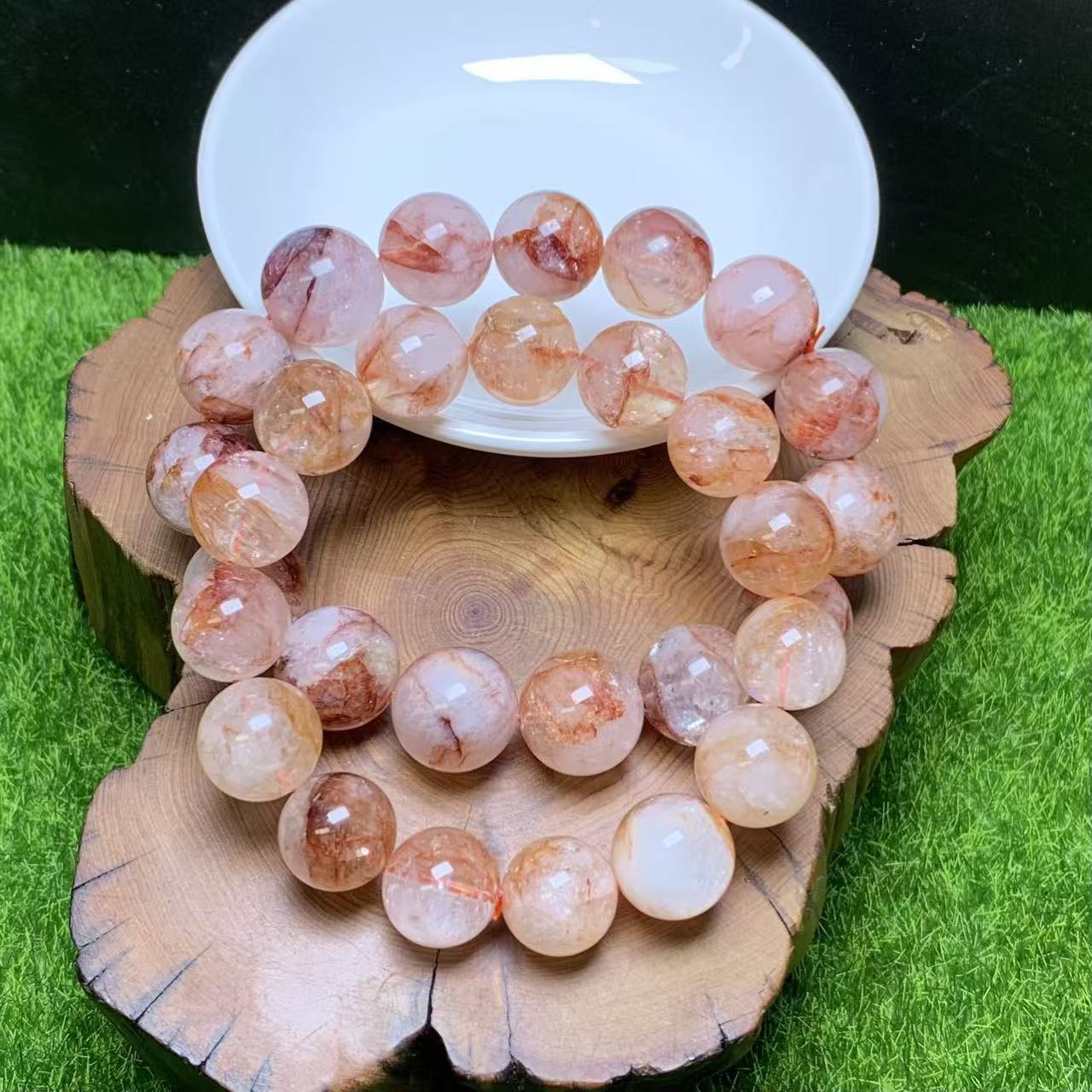 Fire Quartz bracelet 1pc (8mm-15mm)