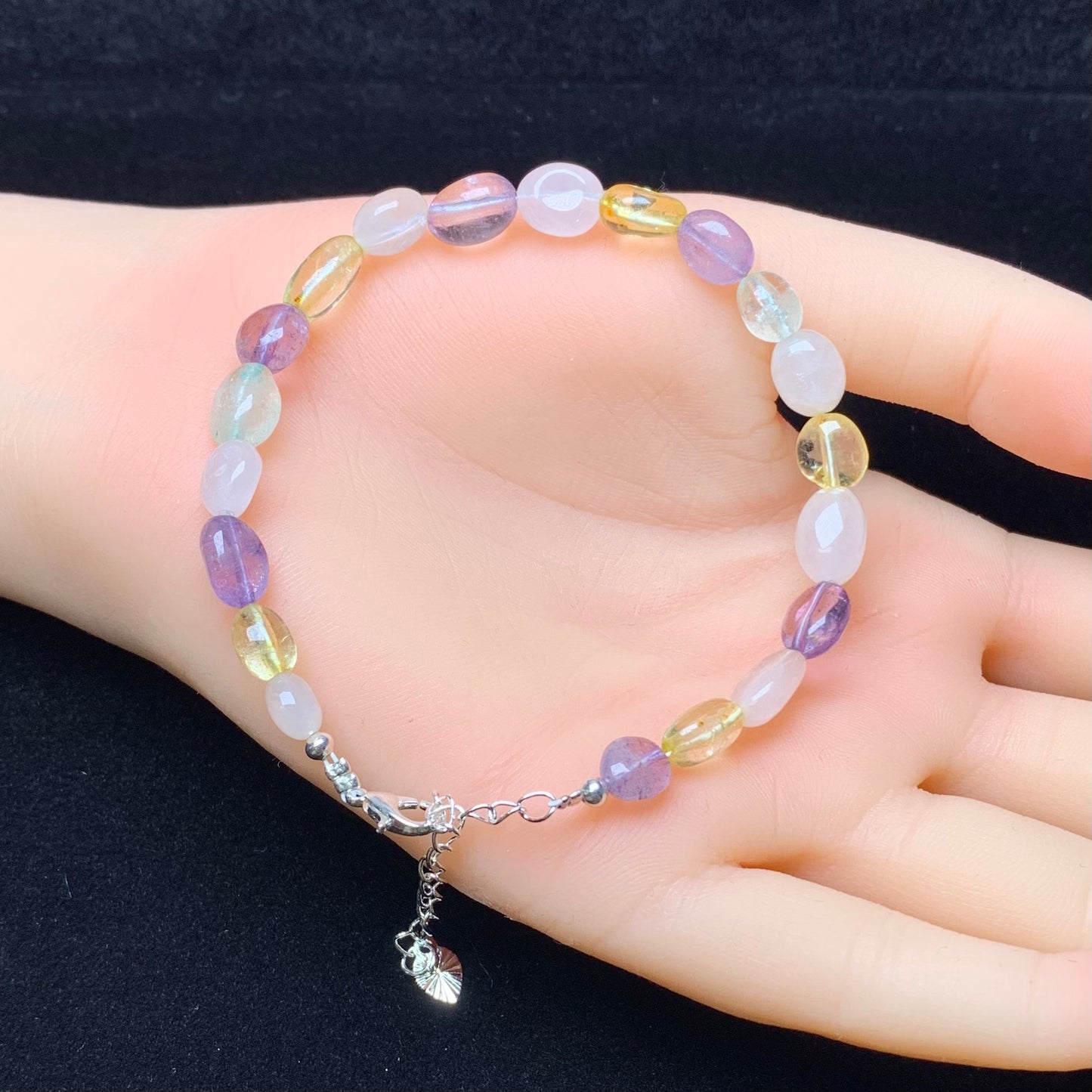 Mix crystal freeform bracelet 1pc(SL879)