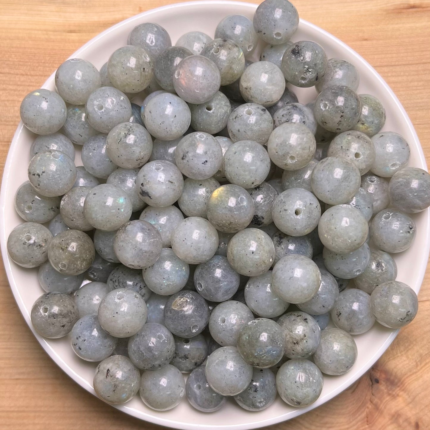 Labradorite bead 108pcs_ 1 bowl 10mm (TEN13)