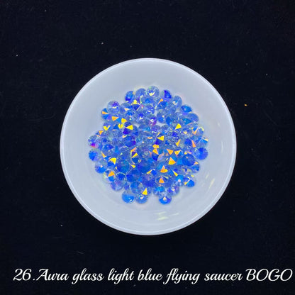 One bowl crystal bead- Felicity-can make 6pcs bracelets 10.12