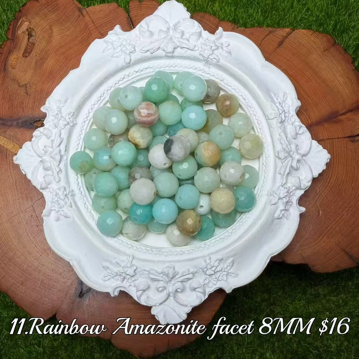 One bowl crystal bead- Felicity-can make 6pcs bracelets 9.27
