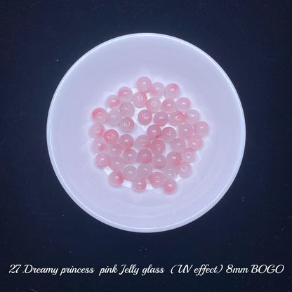 One bowl crystal bead- Felicity-can make 6pcs bracelets 10.6