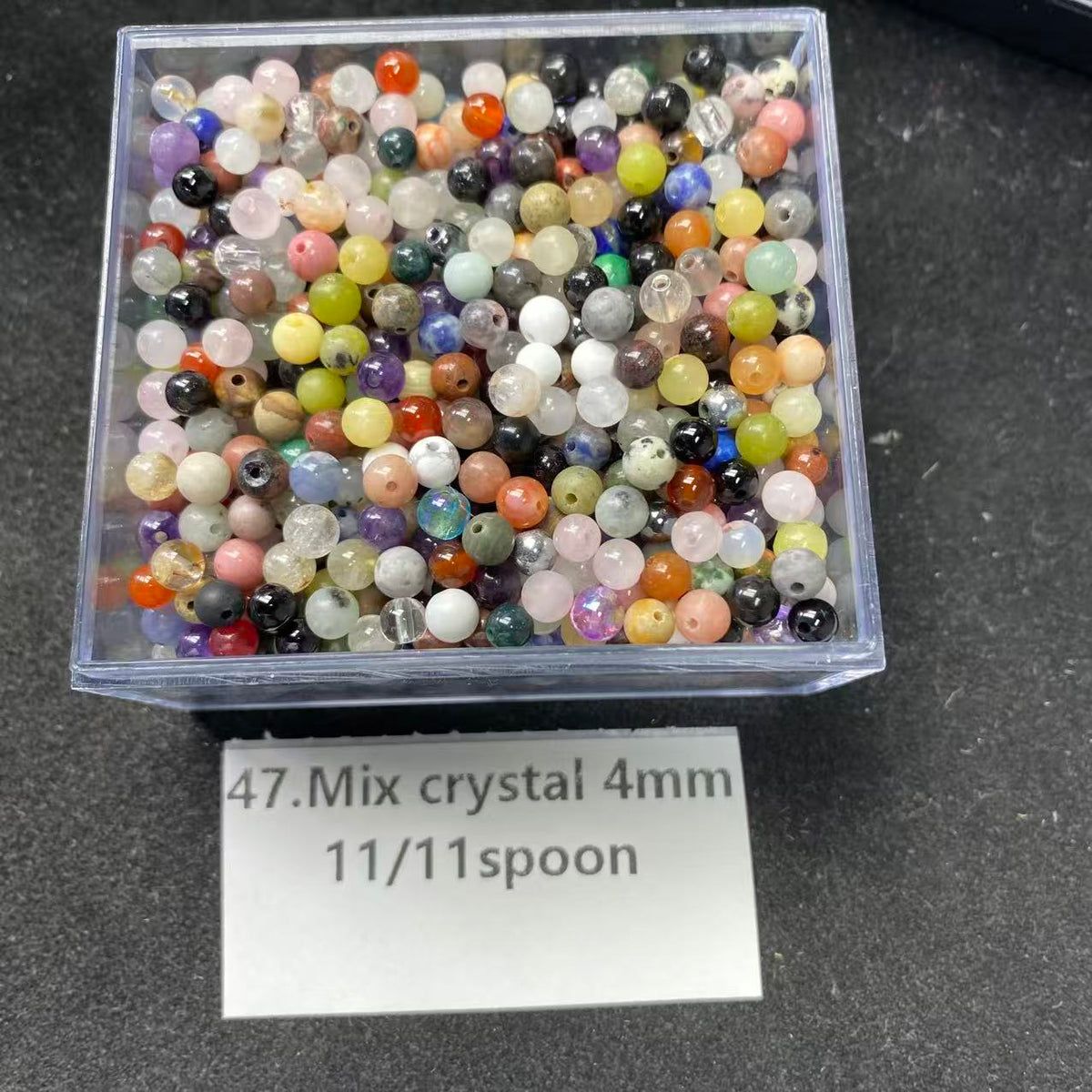 One bowl crystal bead- Felicity-can make 6pcs bracelets 9.19
