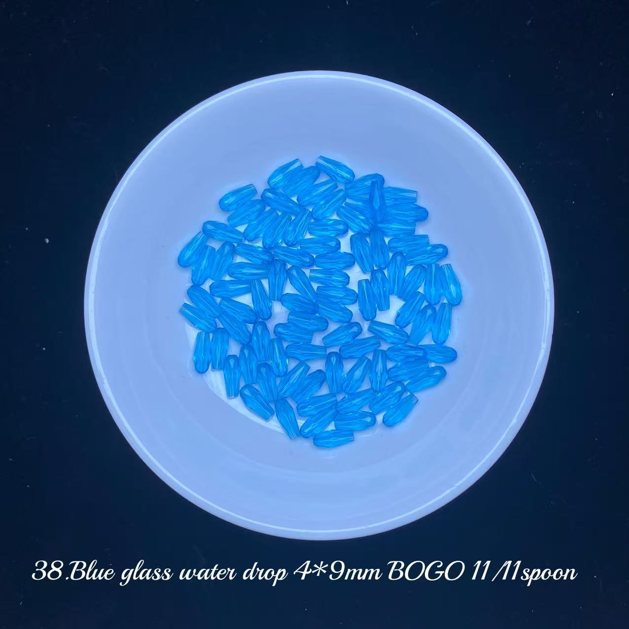 One bowl crystal bead- Felicity-can make 6pcs bracelets  6.6