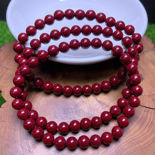 Cinnabar bracelet 6mm 1pc(SL16)