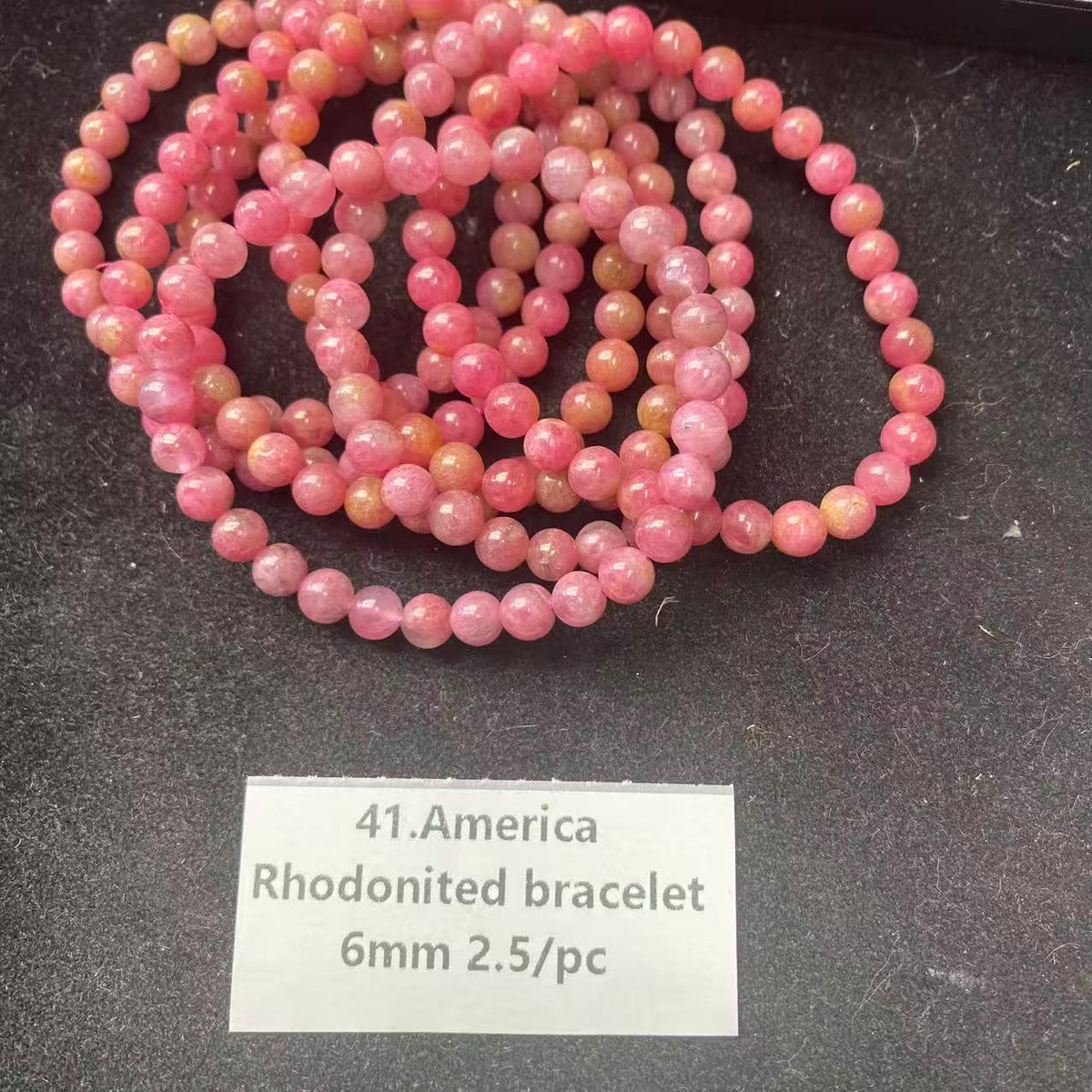 One bowl crystal bead- Felicity-can make 6pcs bracelets 10.12