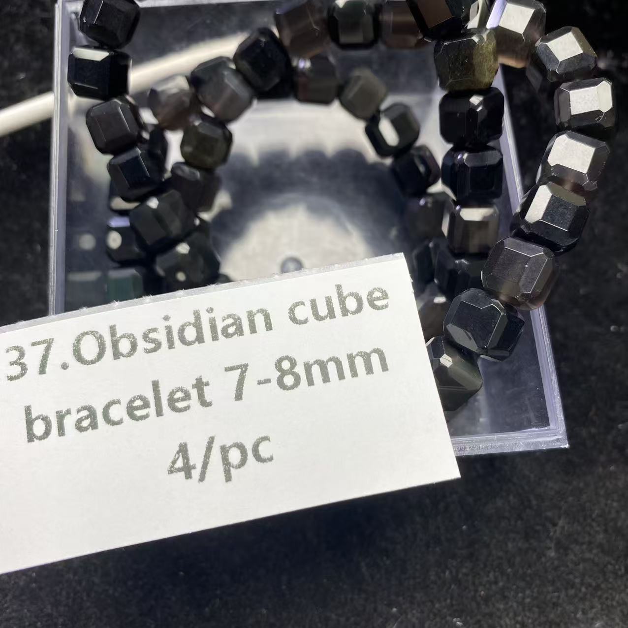 One bowl crystal bead- Felicity-can make 6pcs bracelets 7.14