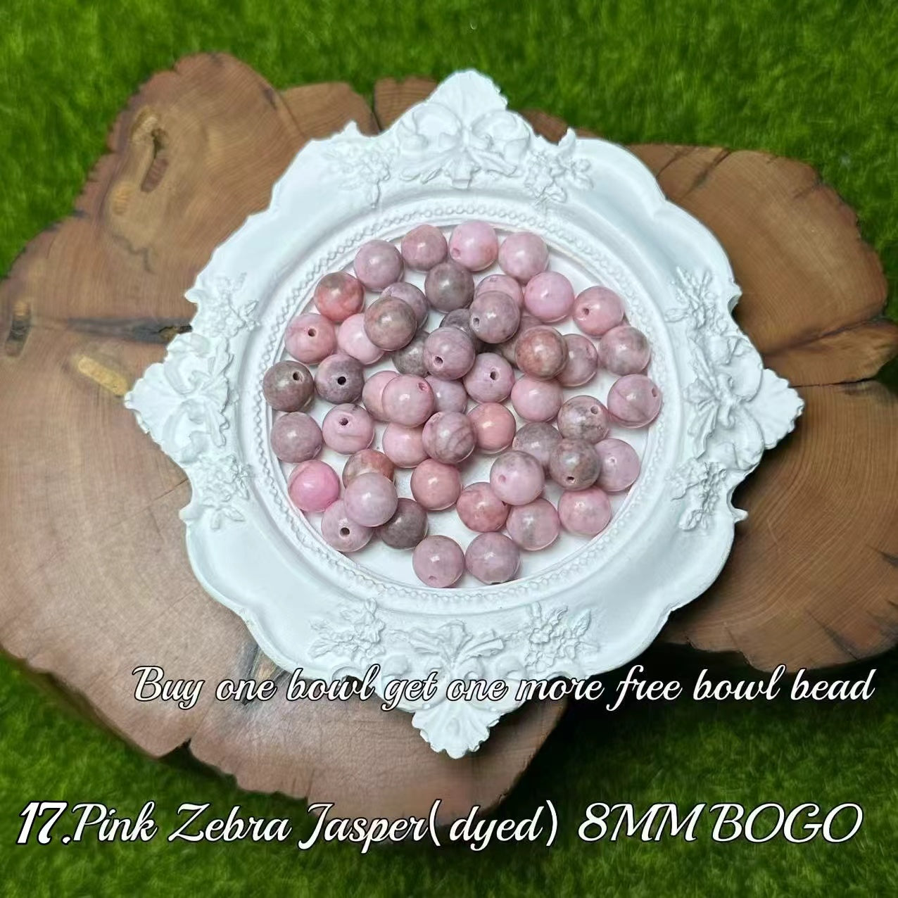 One bowl crystal bead- Felicity-can make 6pcs bracelets  6.6