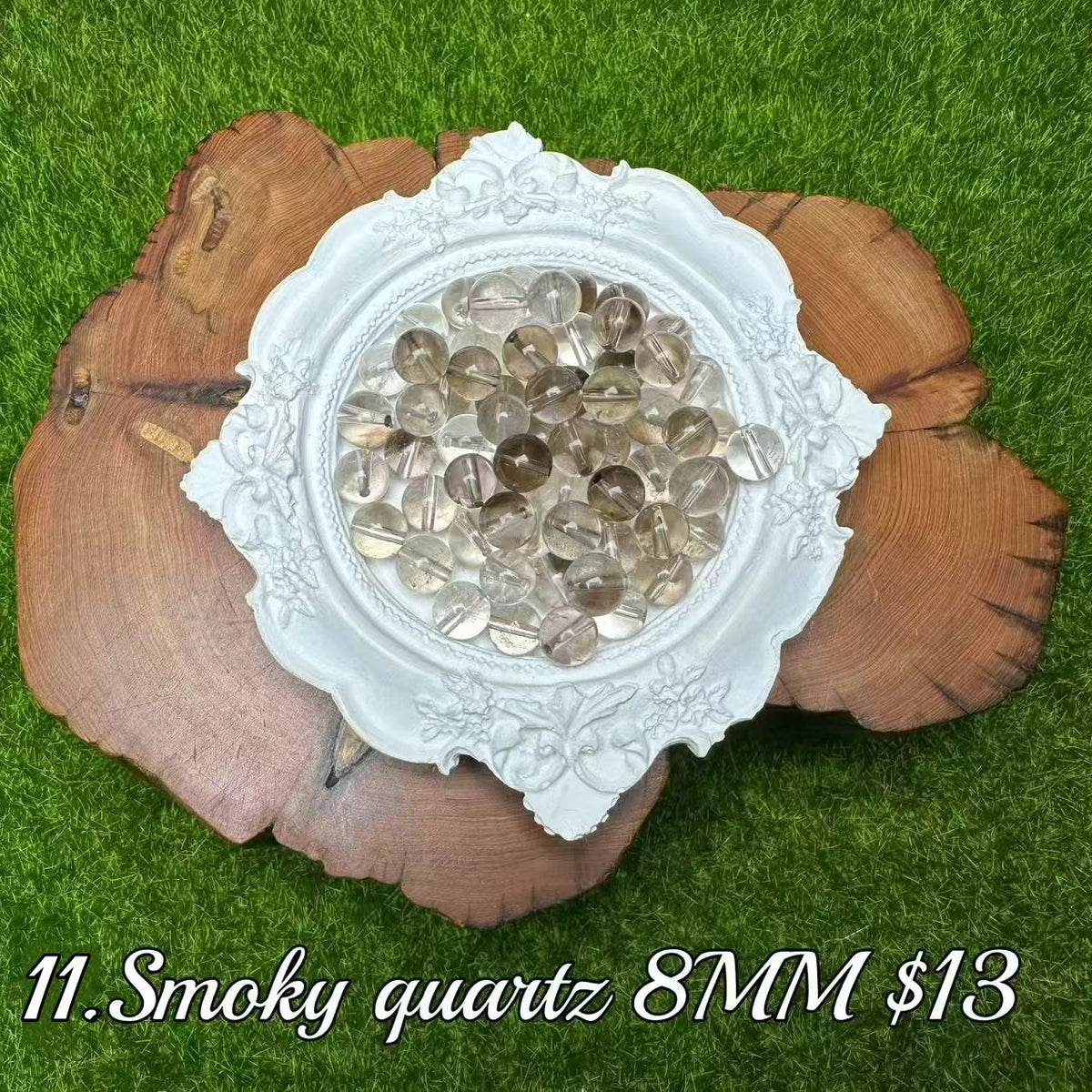 One bowl crystal bead- Felicity-can make 6pcs bracelets 9.19