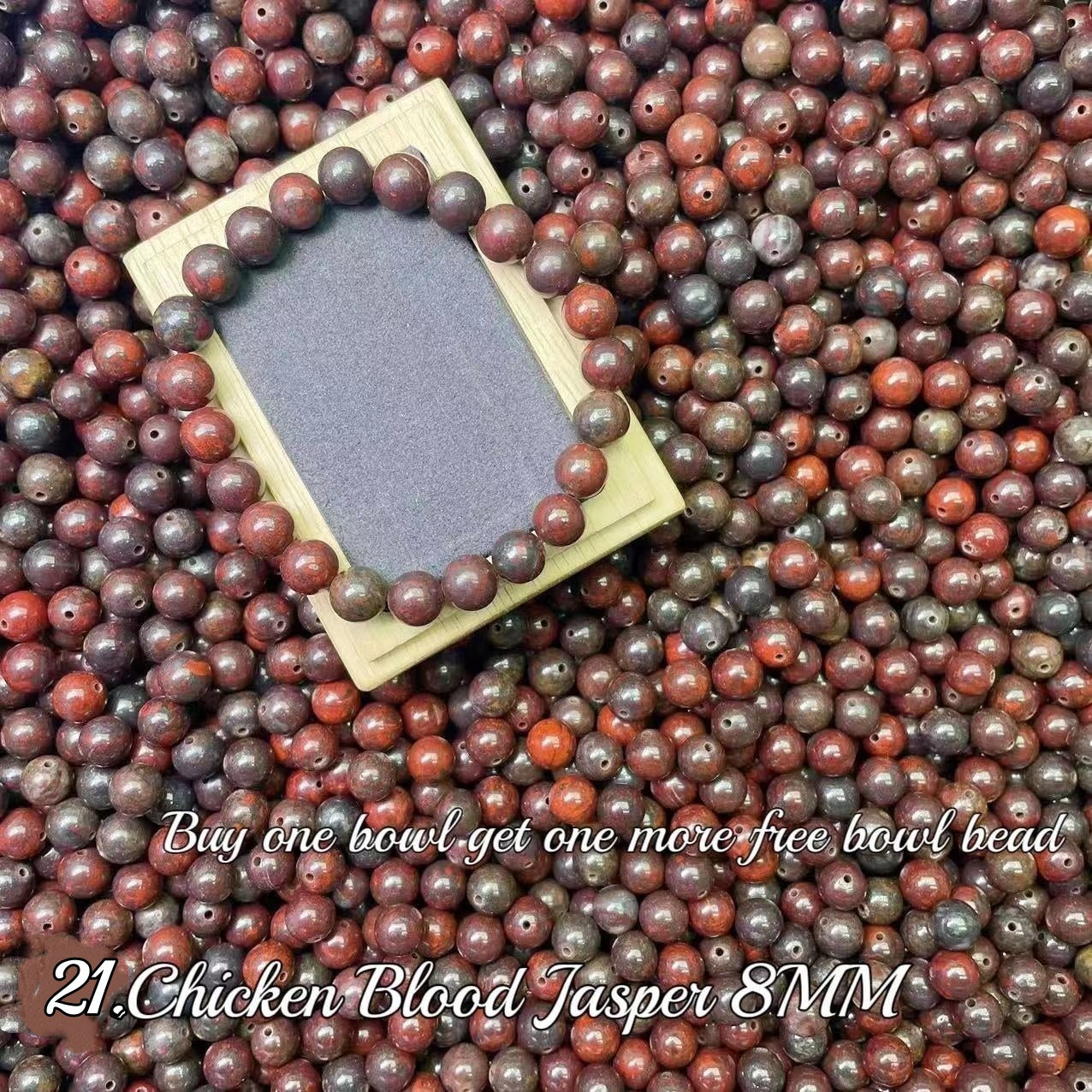 One bowl crystal bead- Felicity-can make 6pcs bracelets 8.6