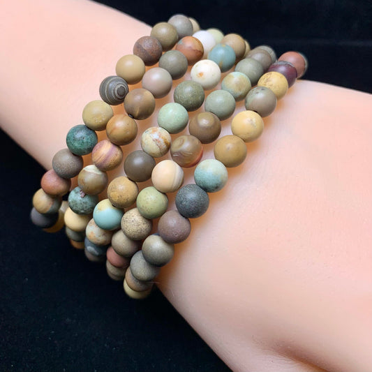 Matt Alashan bracelet 7mm 1pc (SL92)