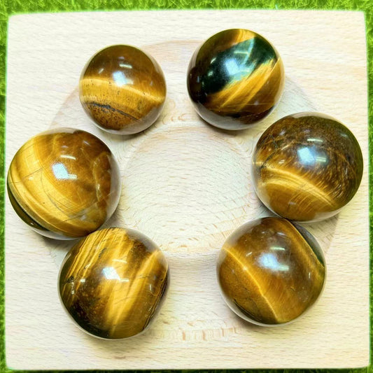 Tiger Eye sphere 180g （5-7pcs）