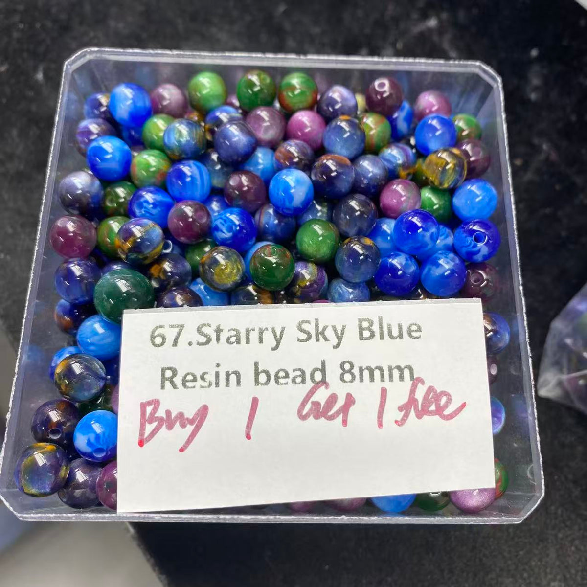 One bowl crystal bead- Felicity-can make 6pcs bracelets 10.6