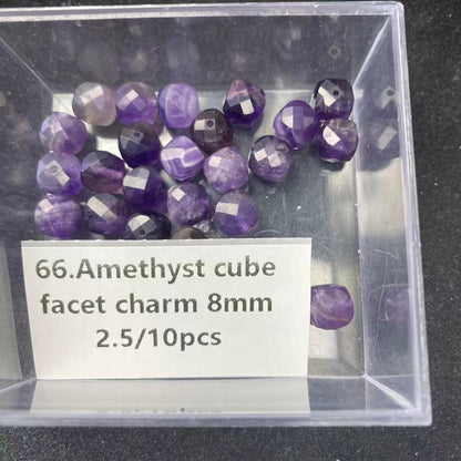 One bowl crystal bead- Felicity-can make 6pcs bracelets 7.25