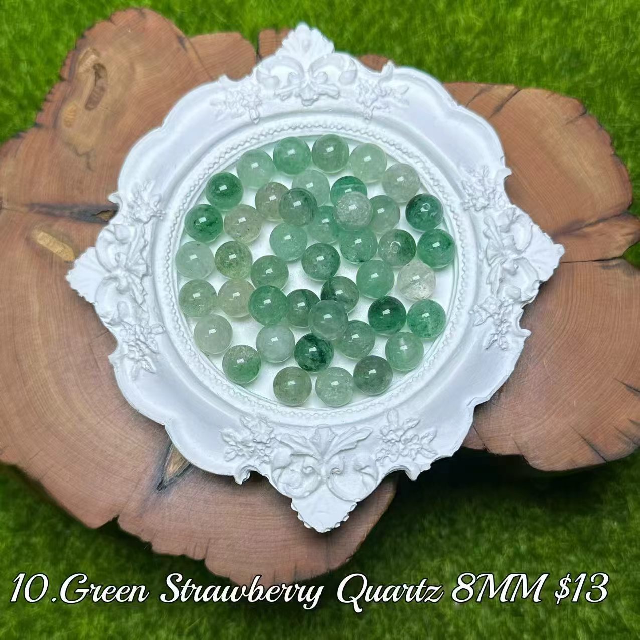 One bowl crystal bead- travis00-can make 6pcs bracelets 8.6
