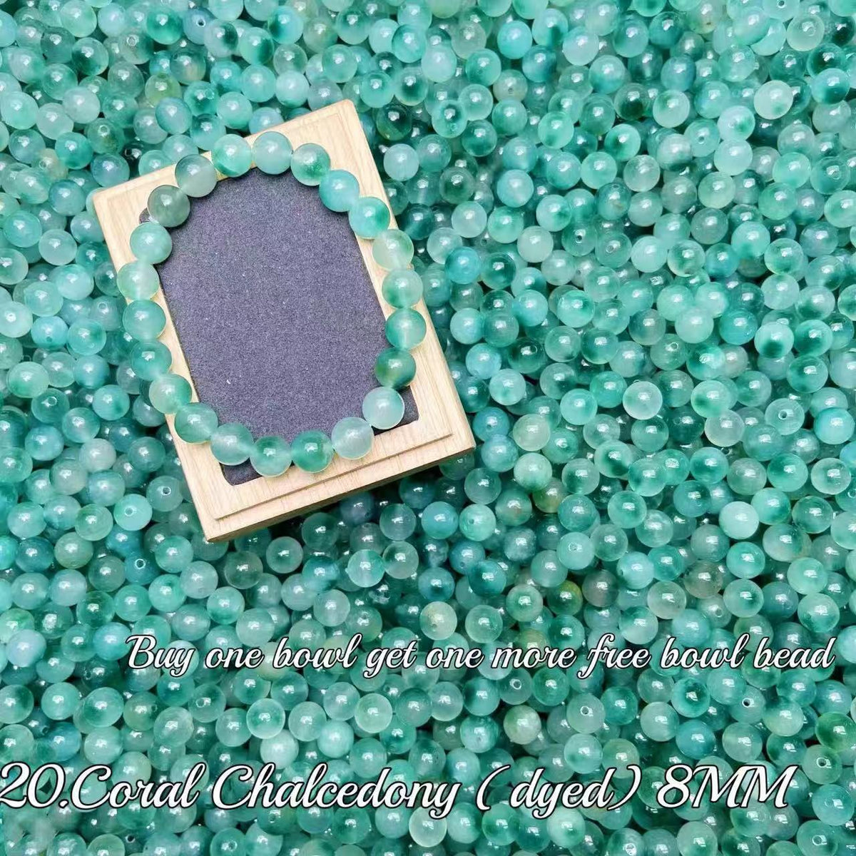 One bowl crystal bead- travis00-can make 6pcs bracelets 10.5