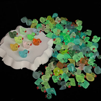 Luminous Duck Mini Figurine (glow in dark)