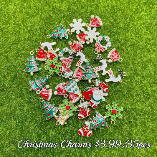 Christmas charms 35pcs(CSM12)